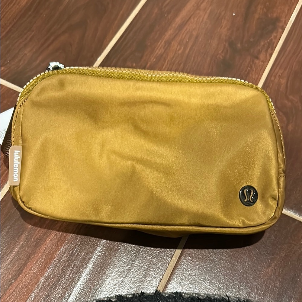 Lululemon Athletica Gold Pouch